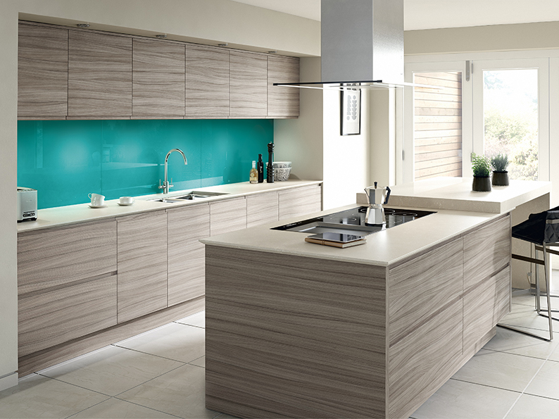 Fitted Modena Driftwood Kitchen